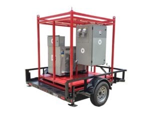 Portable Load Bank Transfer Switch Distribution Panel Combo Skid