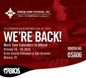 Come See Our Newest Temporary Power Solutions at PBIOS