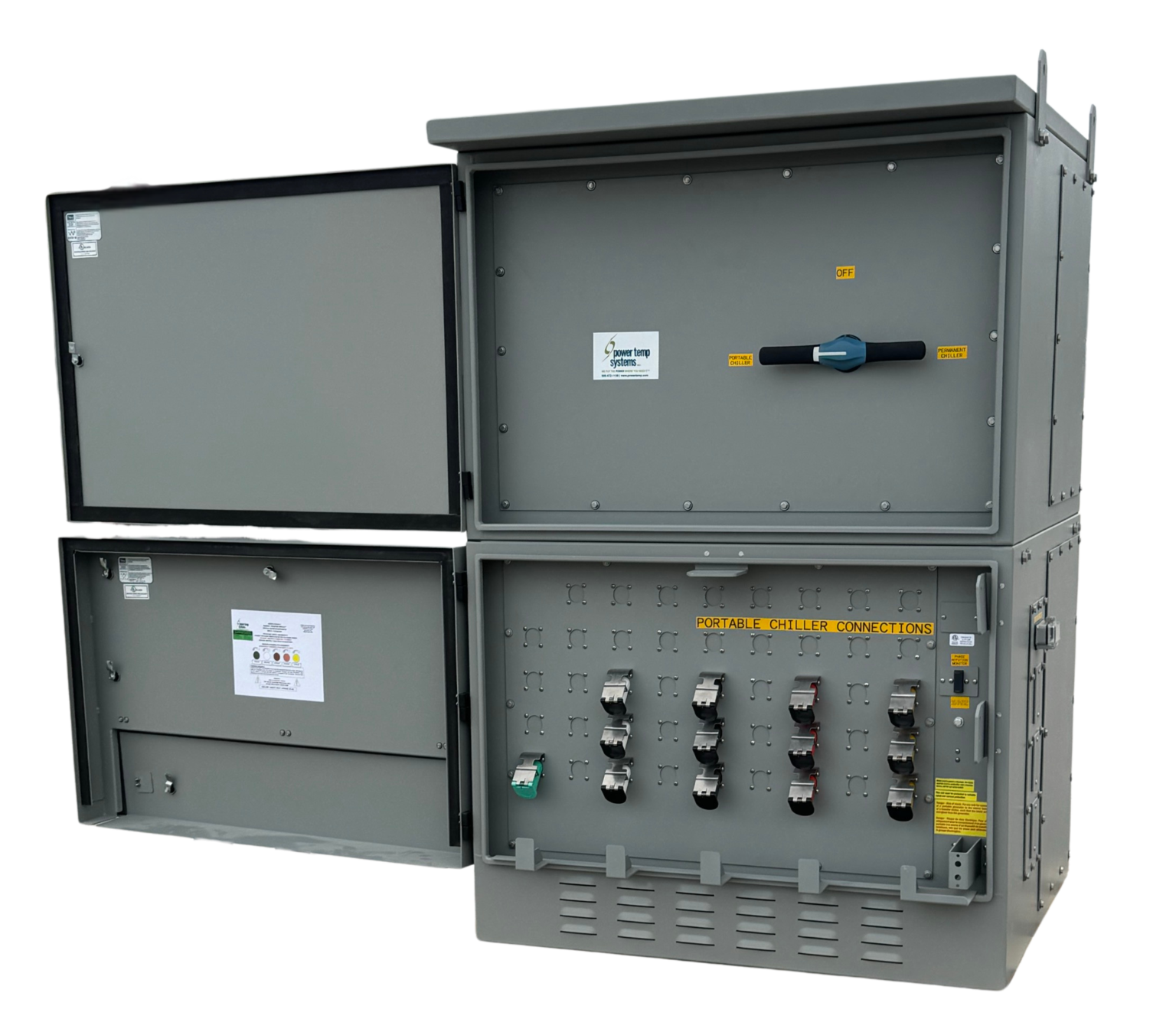 Rotary Chiller Output Panels - Cooling Redundancy Solution | Power Temp ...